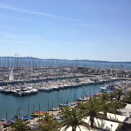 Port T2 Avec Clim Et Wifi, Vue - Fr-1-335-172 Lejlighed Hyères